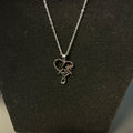Necklace Faith heart