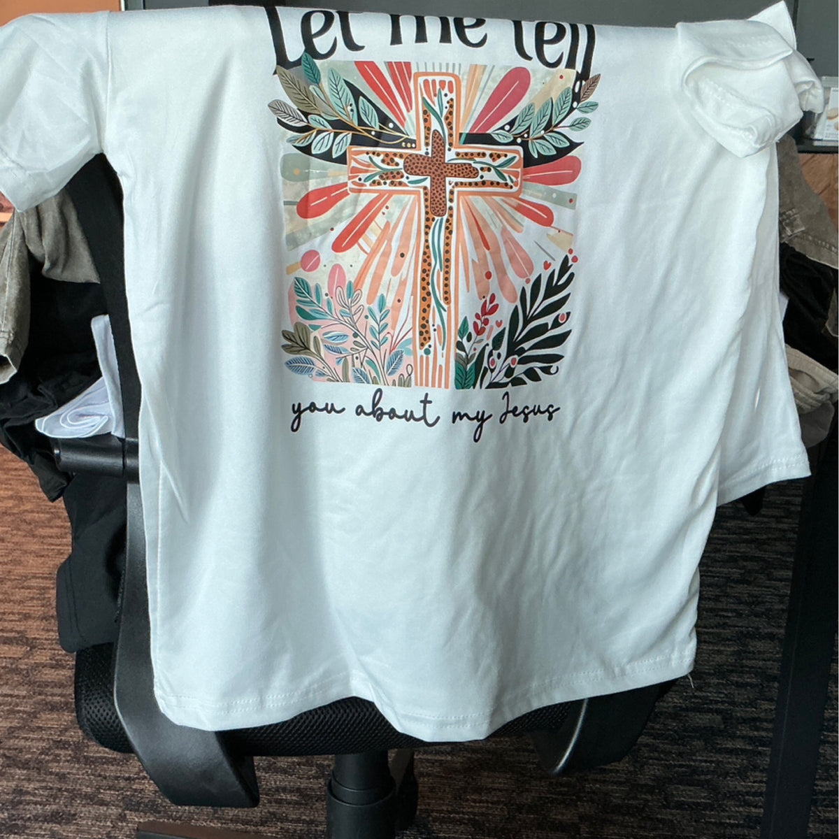 T-shirt - Let me tell you - White