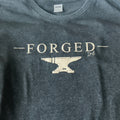 T-shirt Forged black acid