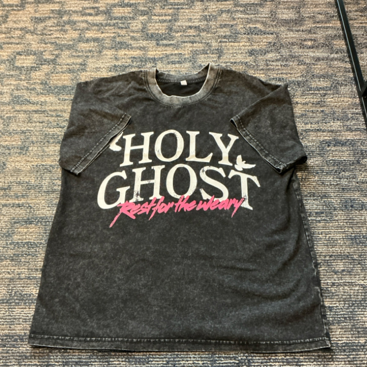 T-Shirt - Holy Ghost - Acid wash