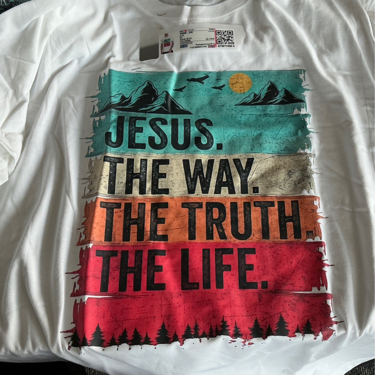 T-shirt - Jesus The Way The Truth The Life