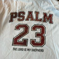 T-shirt - psalm 23 white