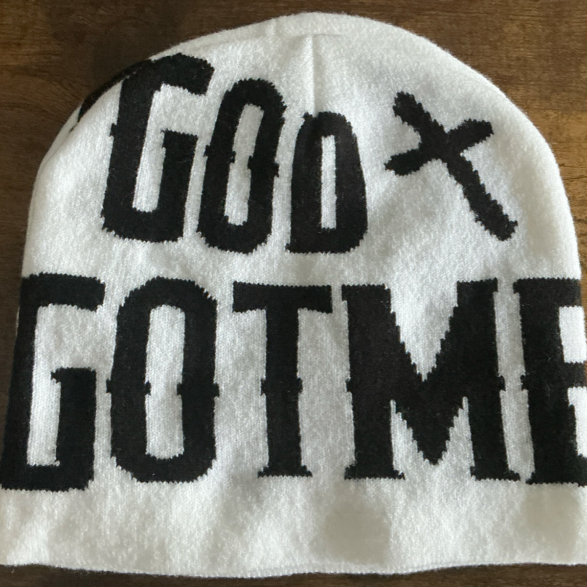 Beanie-God Got Me White
