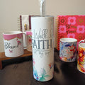 20 oz Tumbler - Walk By Faith
