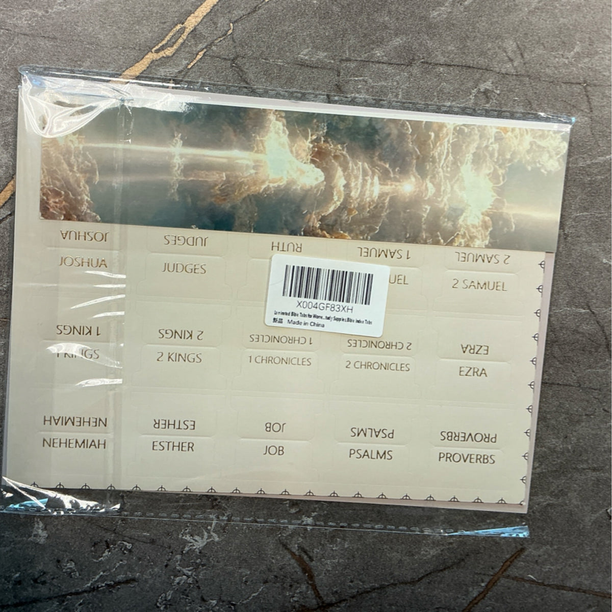 Bible tabs - Cream and Gold