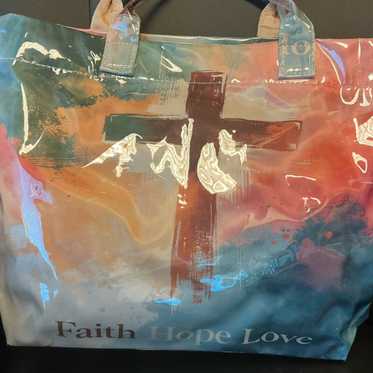 Bag - cross - Faith Hope Love