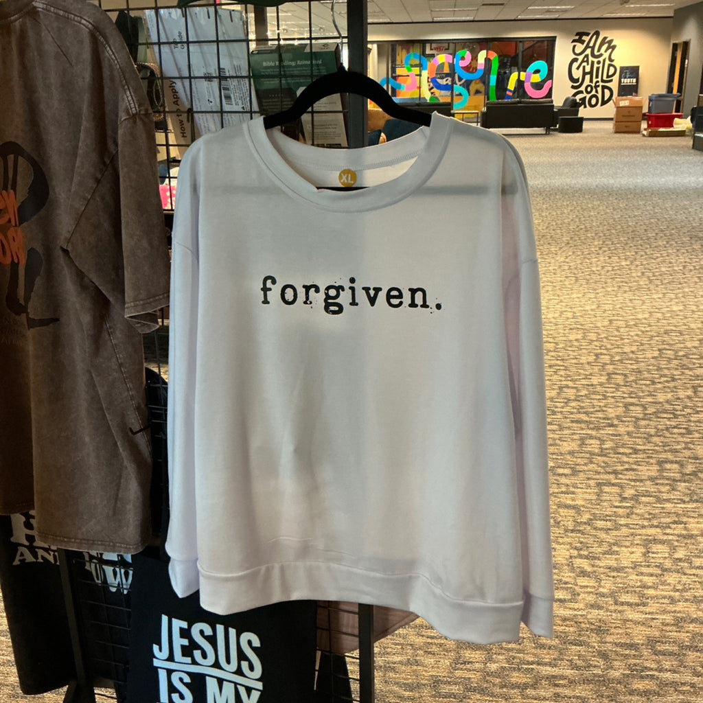 Sweatshirt - White - Forgiven