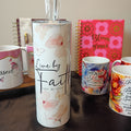 20 oz Tumbler - Live By Faith
