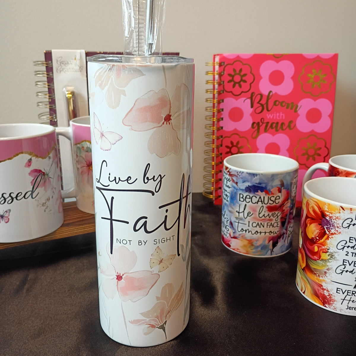 20 oz Tumbler - Live By Faith