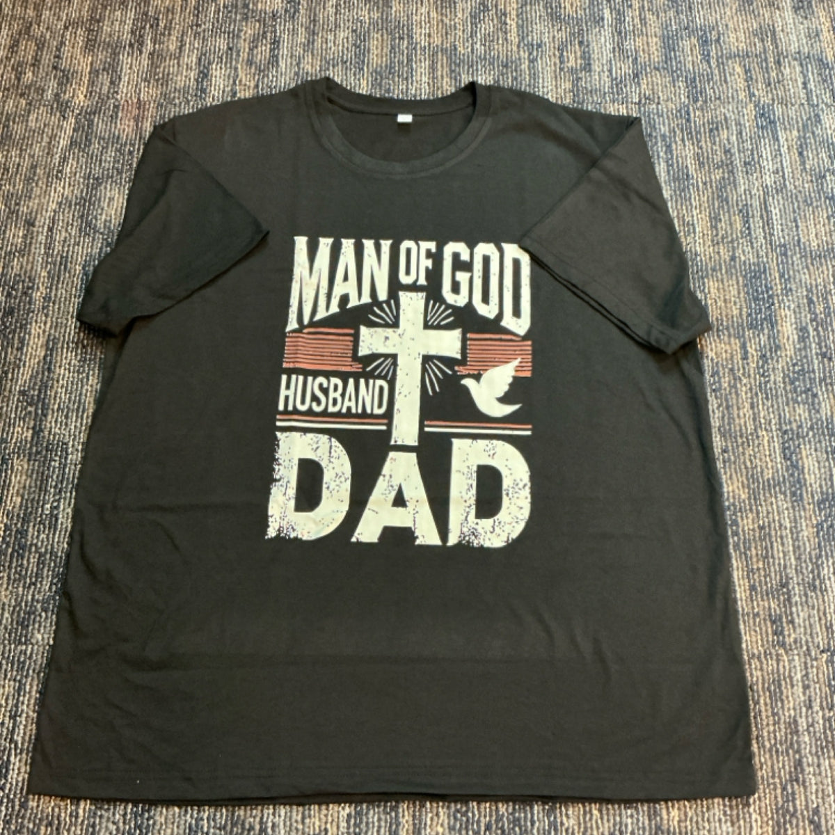 T-Shirt - Man of God - Black