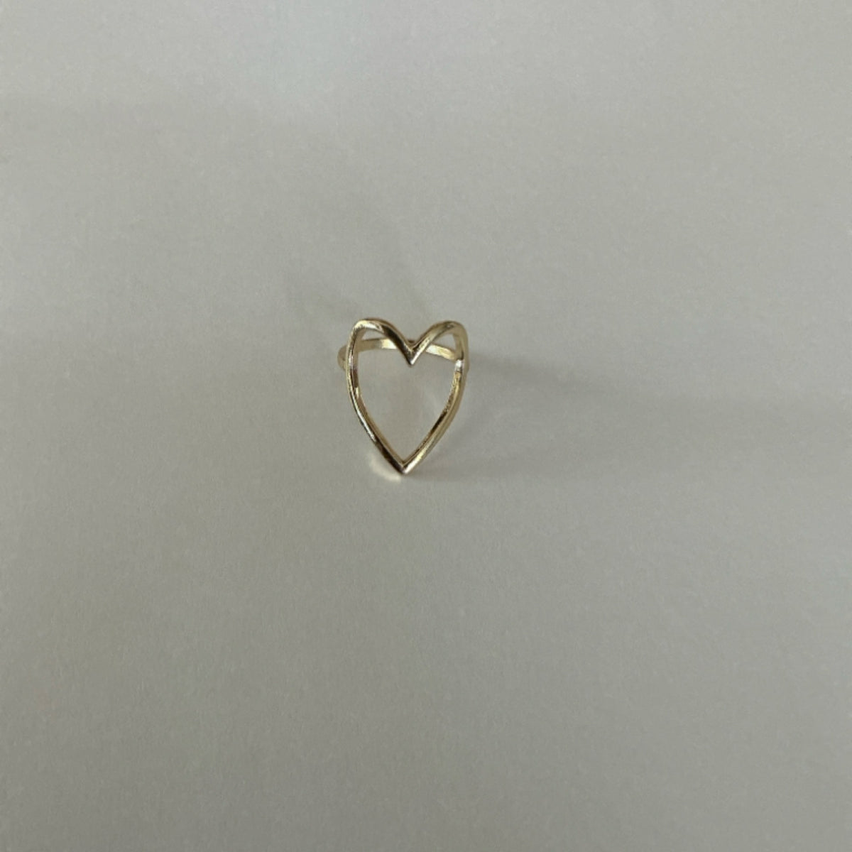 Ring - Heart - Gold