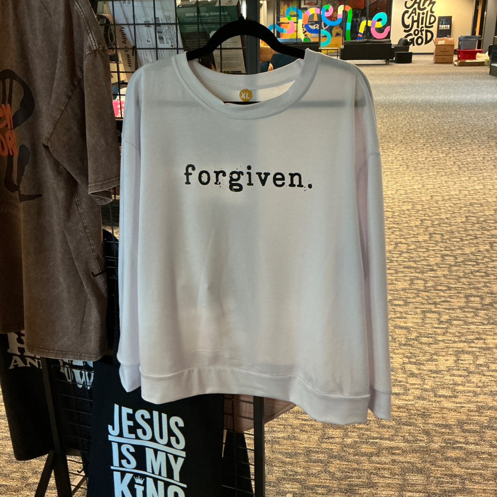 Sweatshirt - White - Forgiven