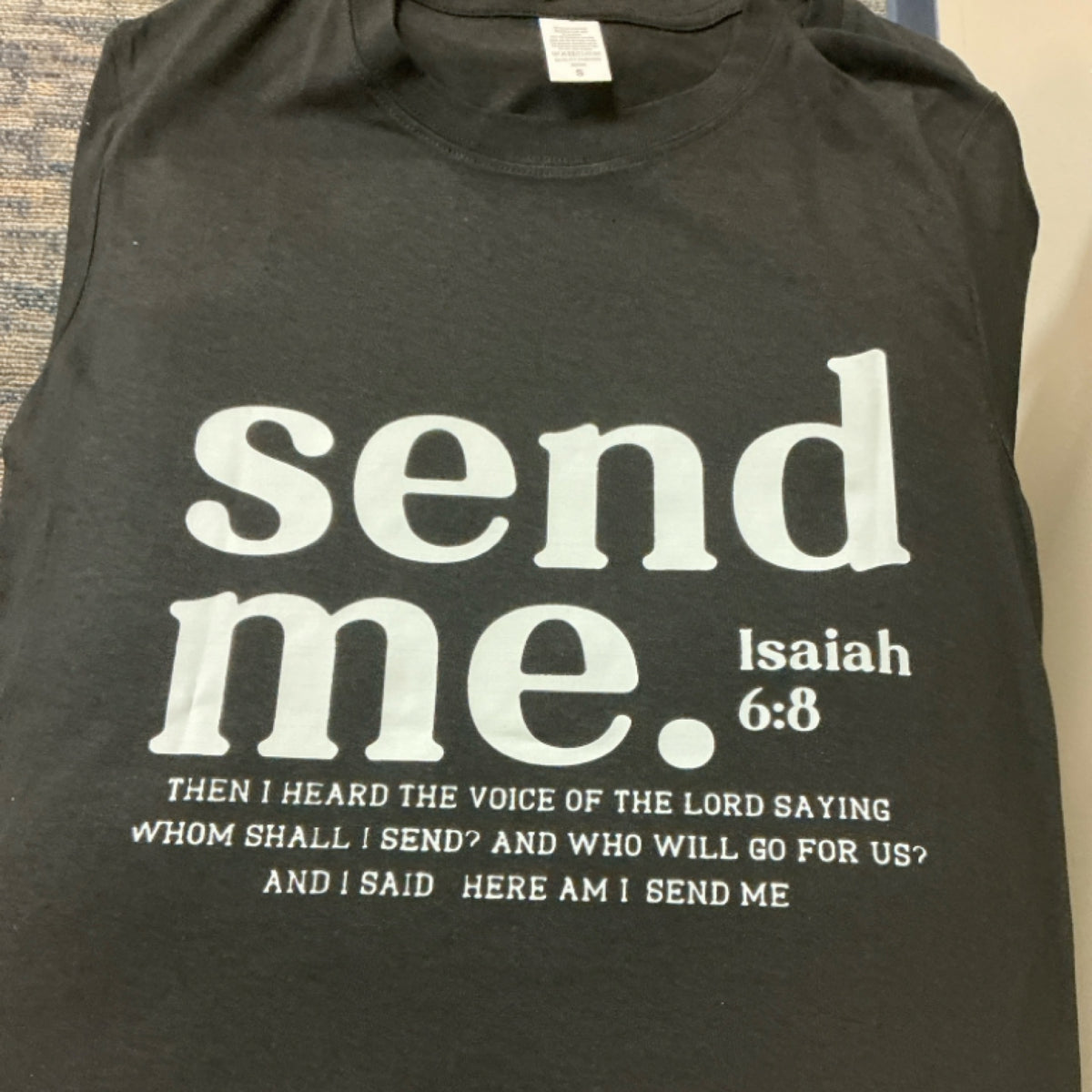 T-shirt - send me - black
