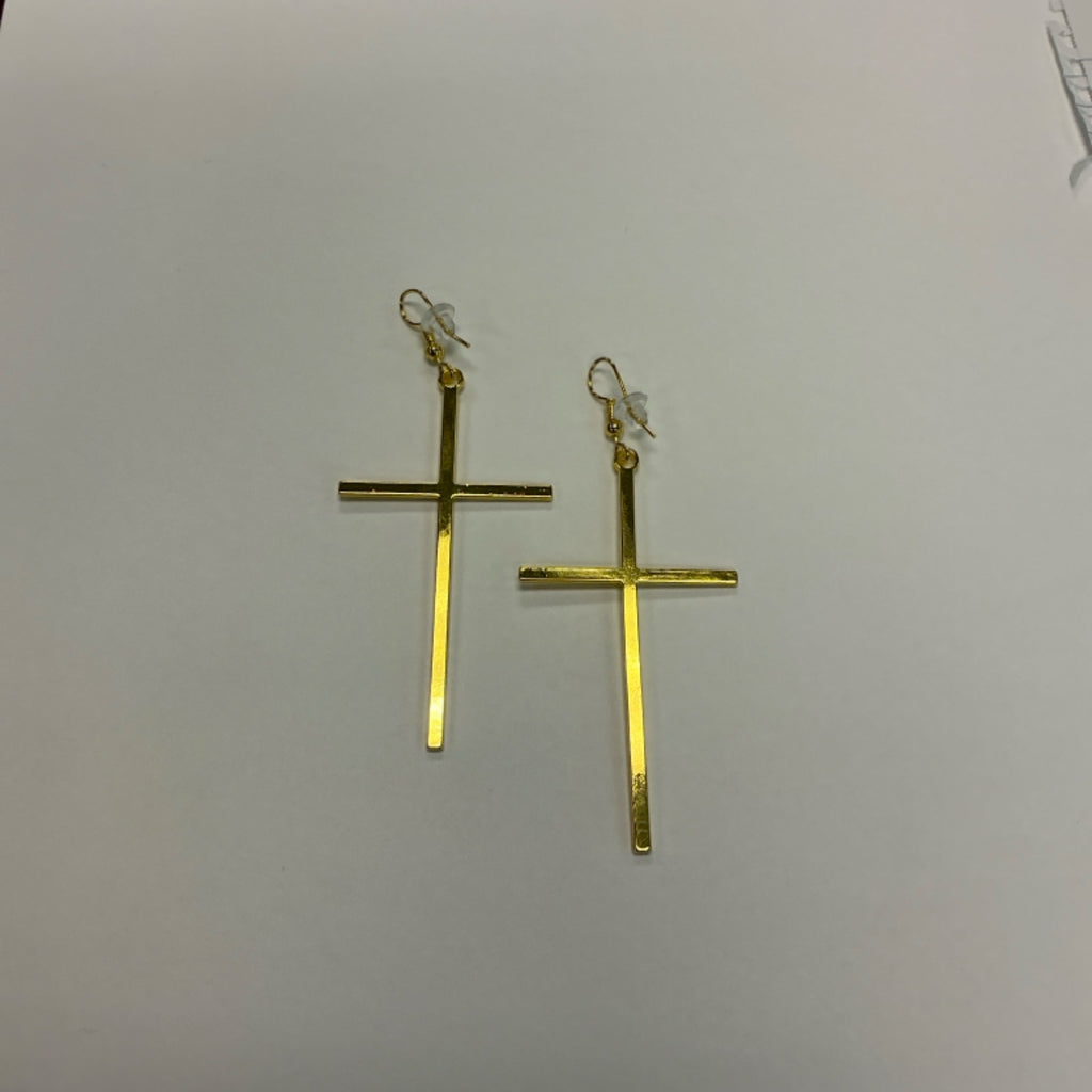 Earrings - Cross