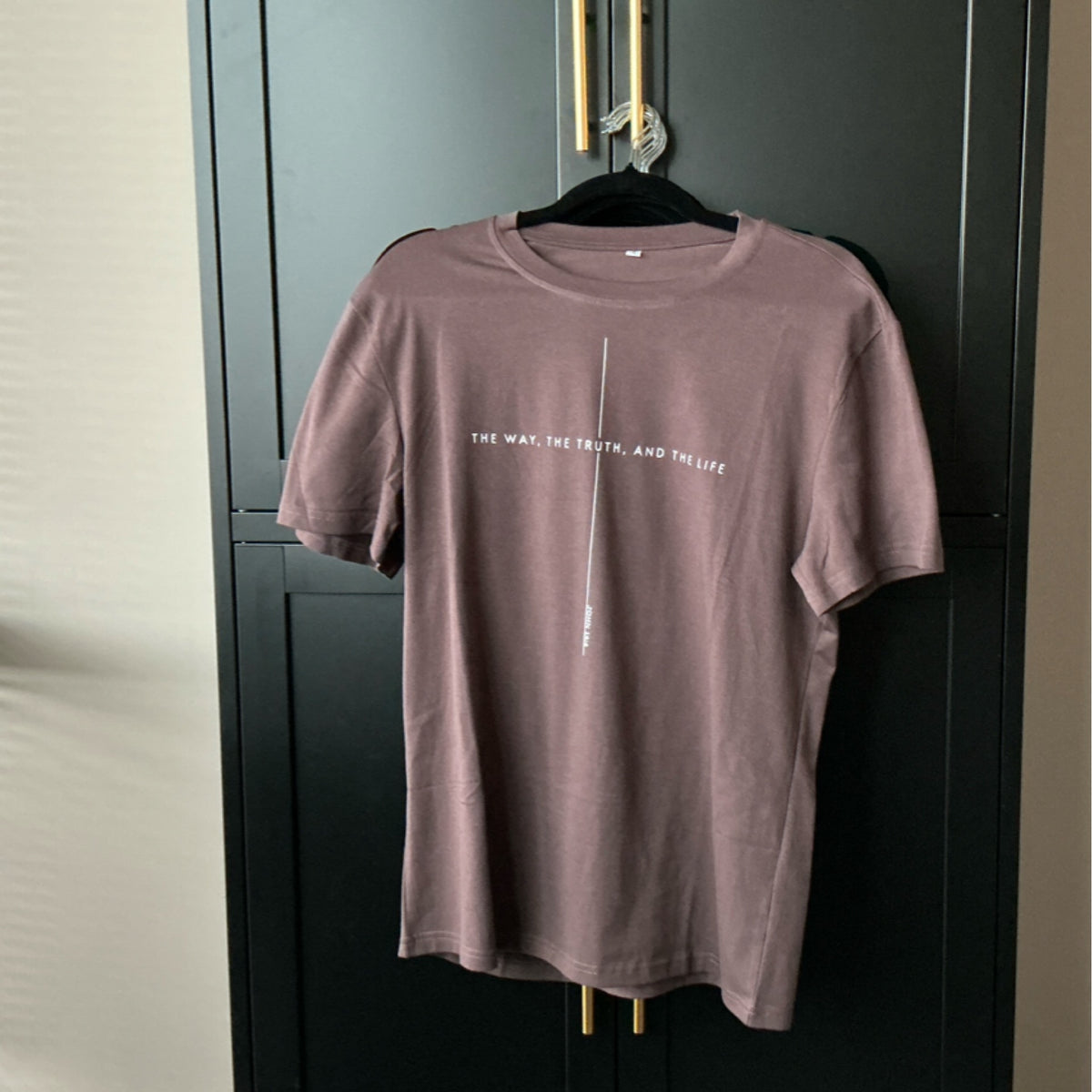 T-shirt - The Way The Truth The Life - Brown