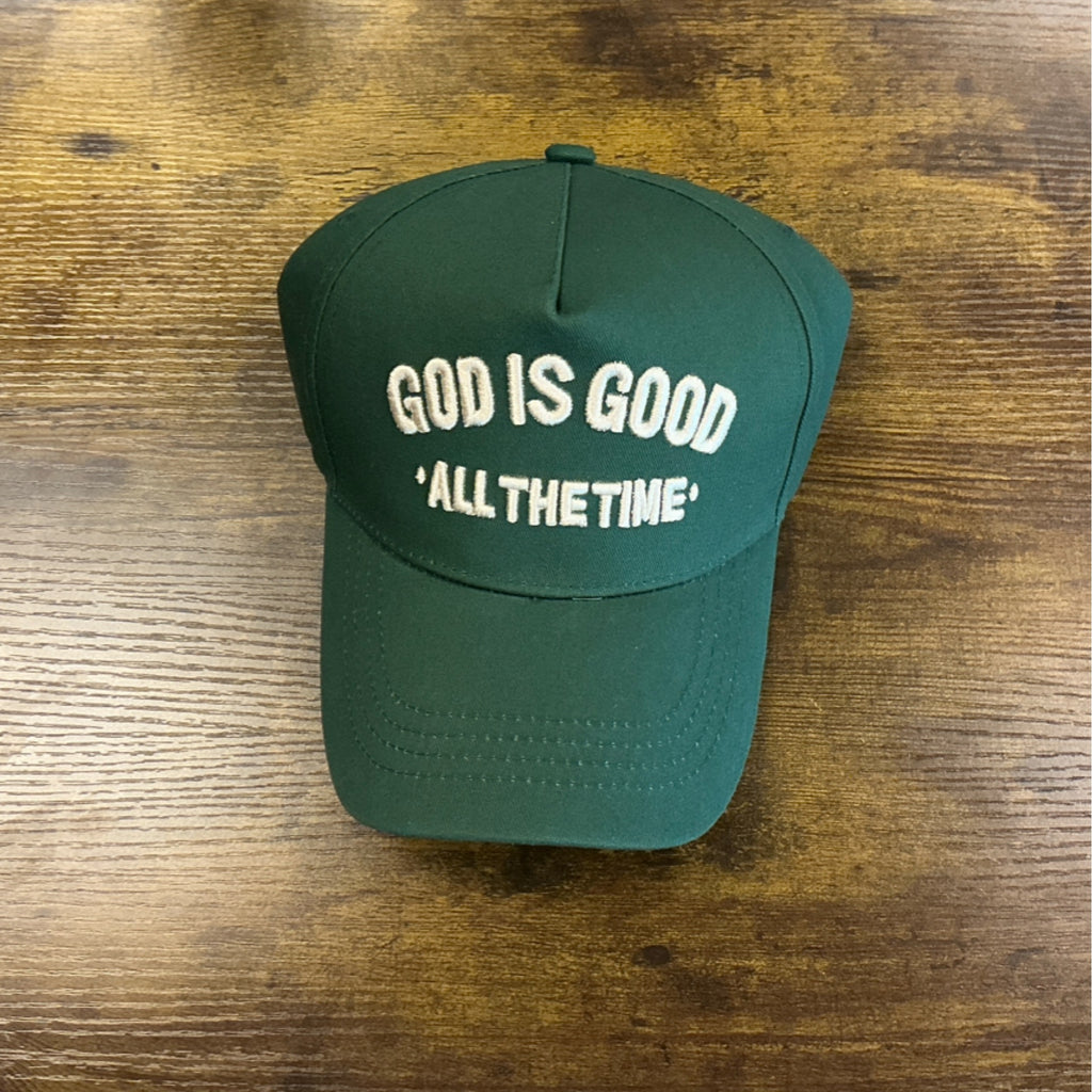 Trucker/Baseball Hat - God is good