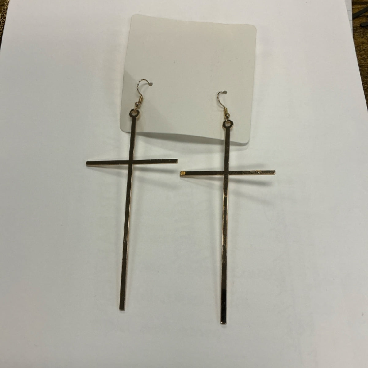 Earrings - XL Cross