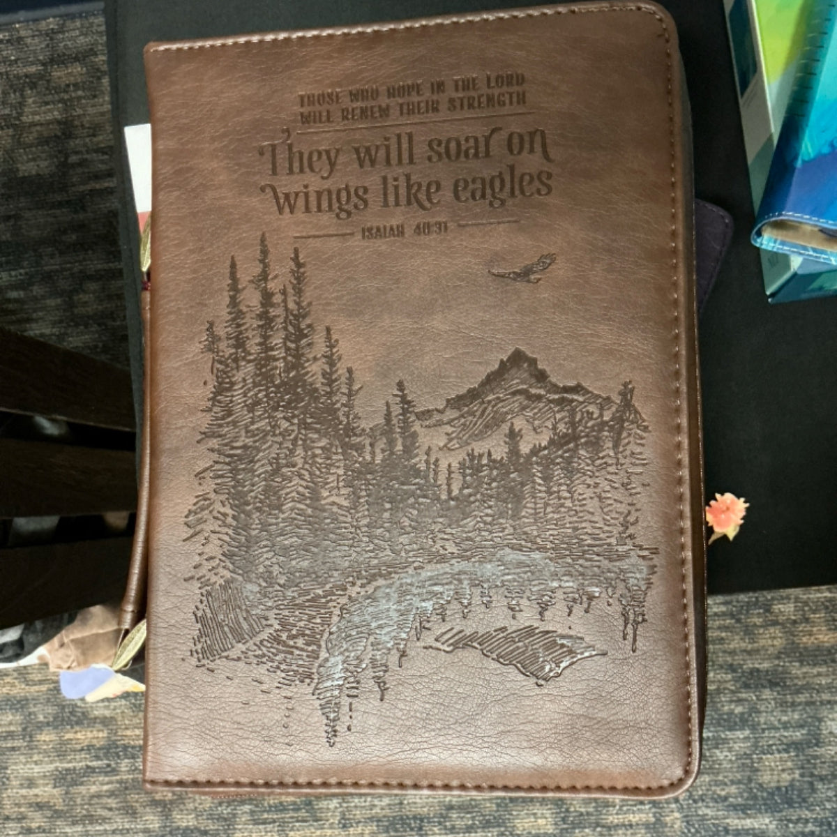 Bible cover - They will soar on wings like eagles