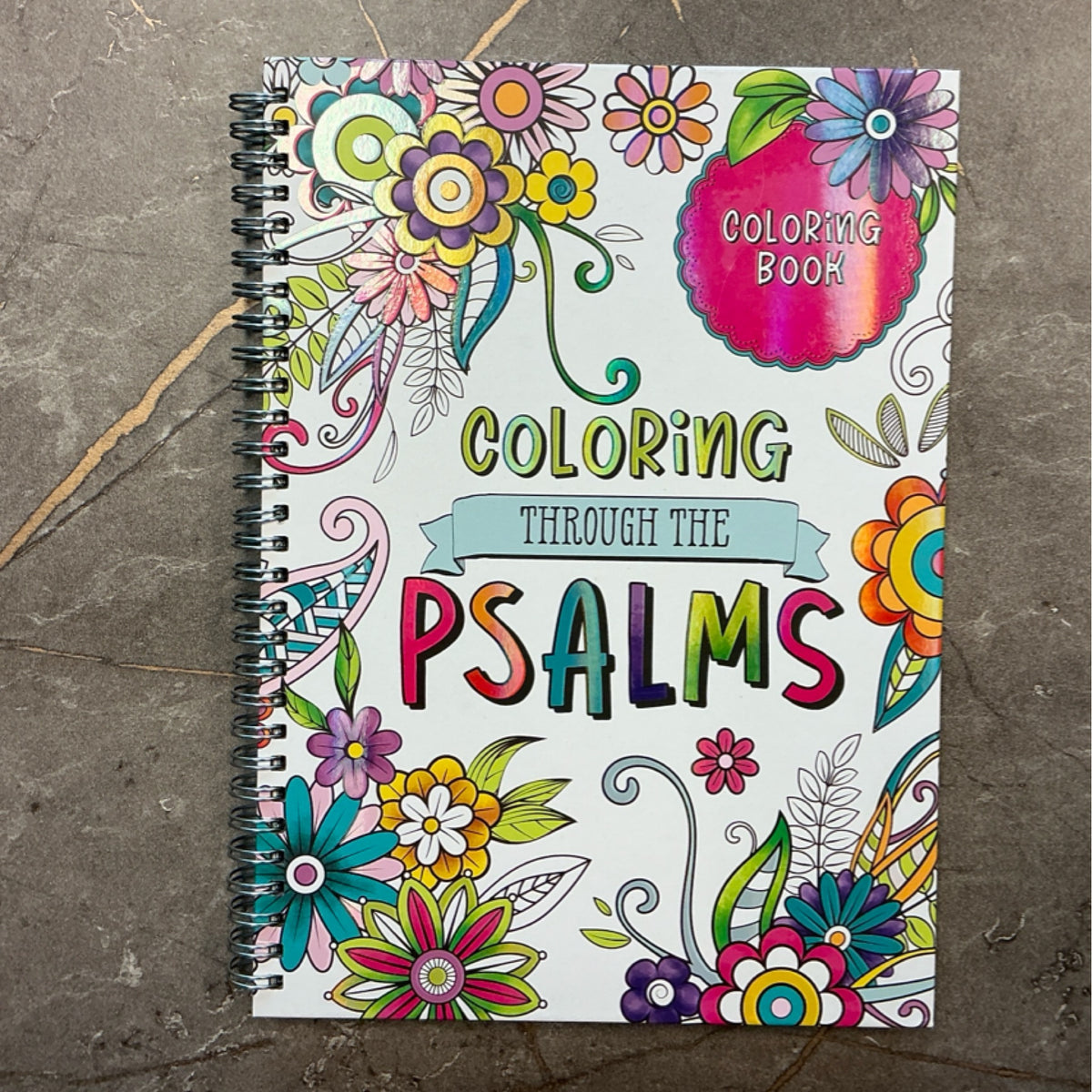 Coloring book - Coloring through the Psalms