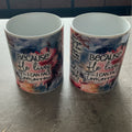 Mug - Because he lives I can face tomorrow