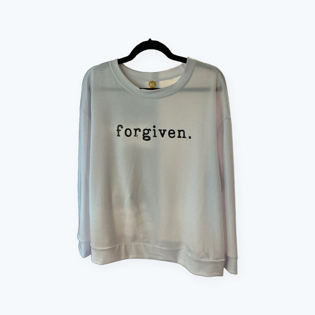 Sweatshirt - White - Forgiven