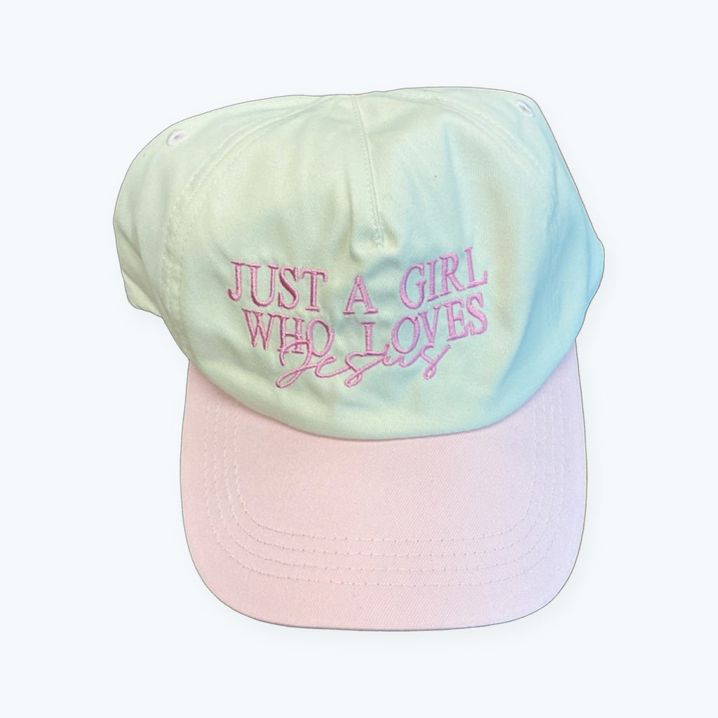 Trucker/Baseball Hat - Just a girl who loves Jesus