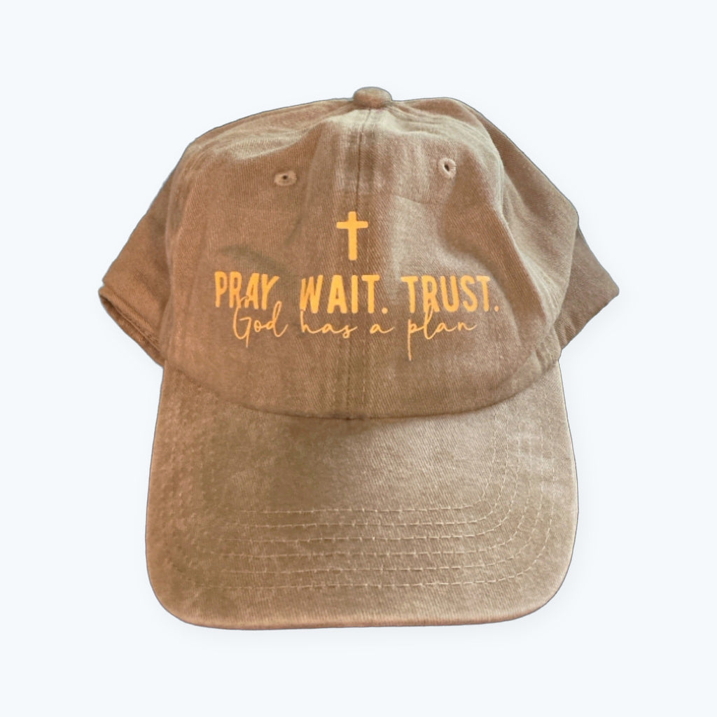 Trucker/Baseball hat - Pray Wait Trust