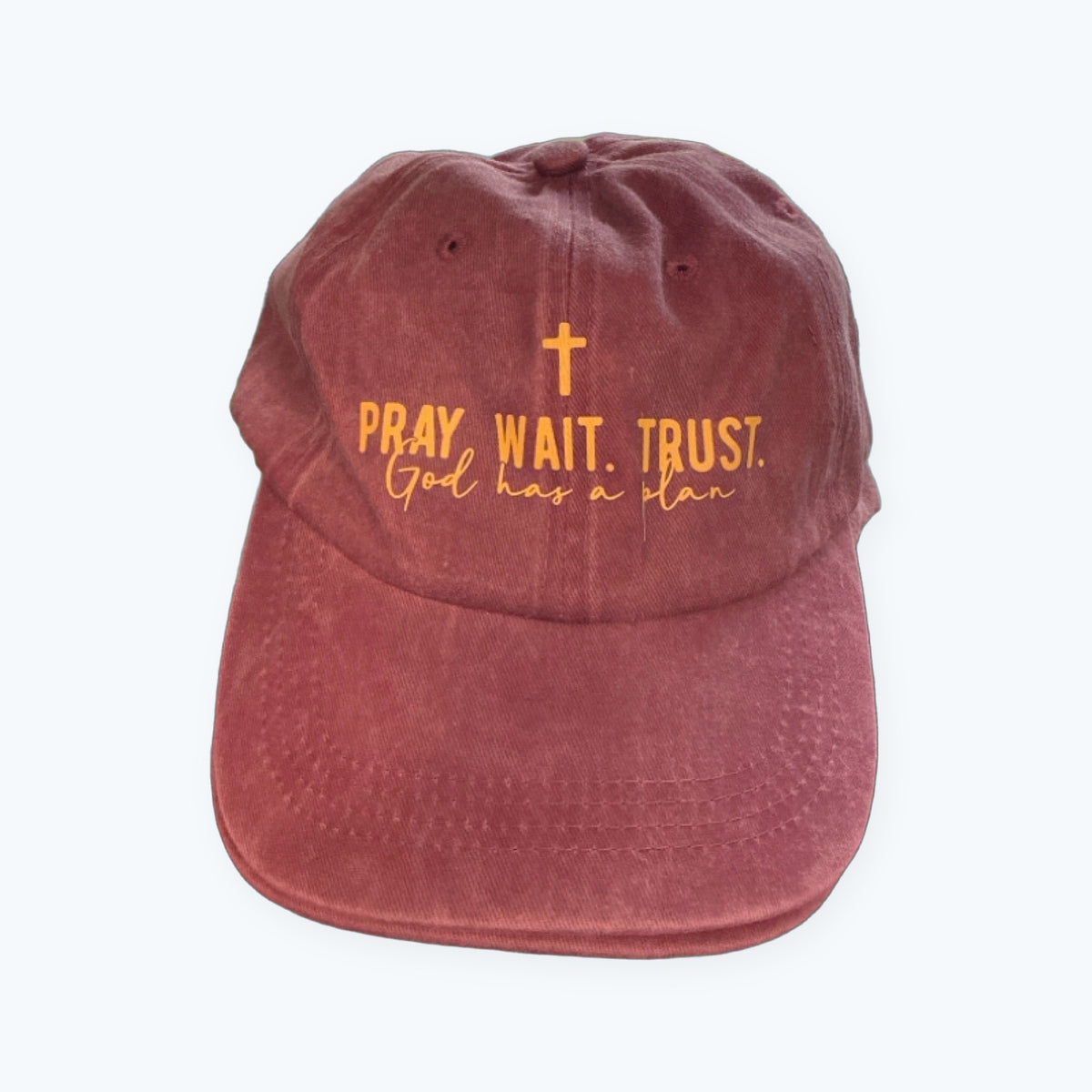 Trucker/Baseball hat - Pray Wait Trust